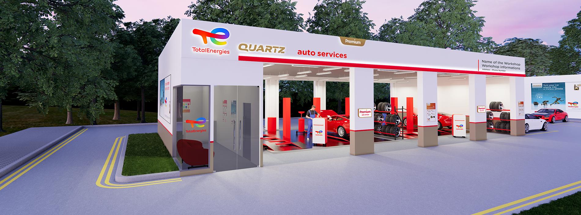 TotalEnergies QUARTZ Car Engine Oil & Lubricants